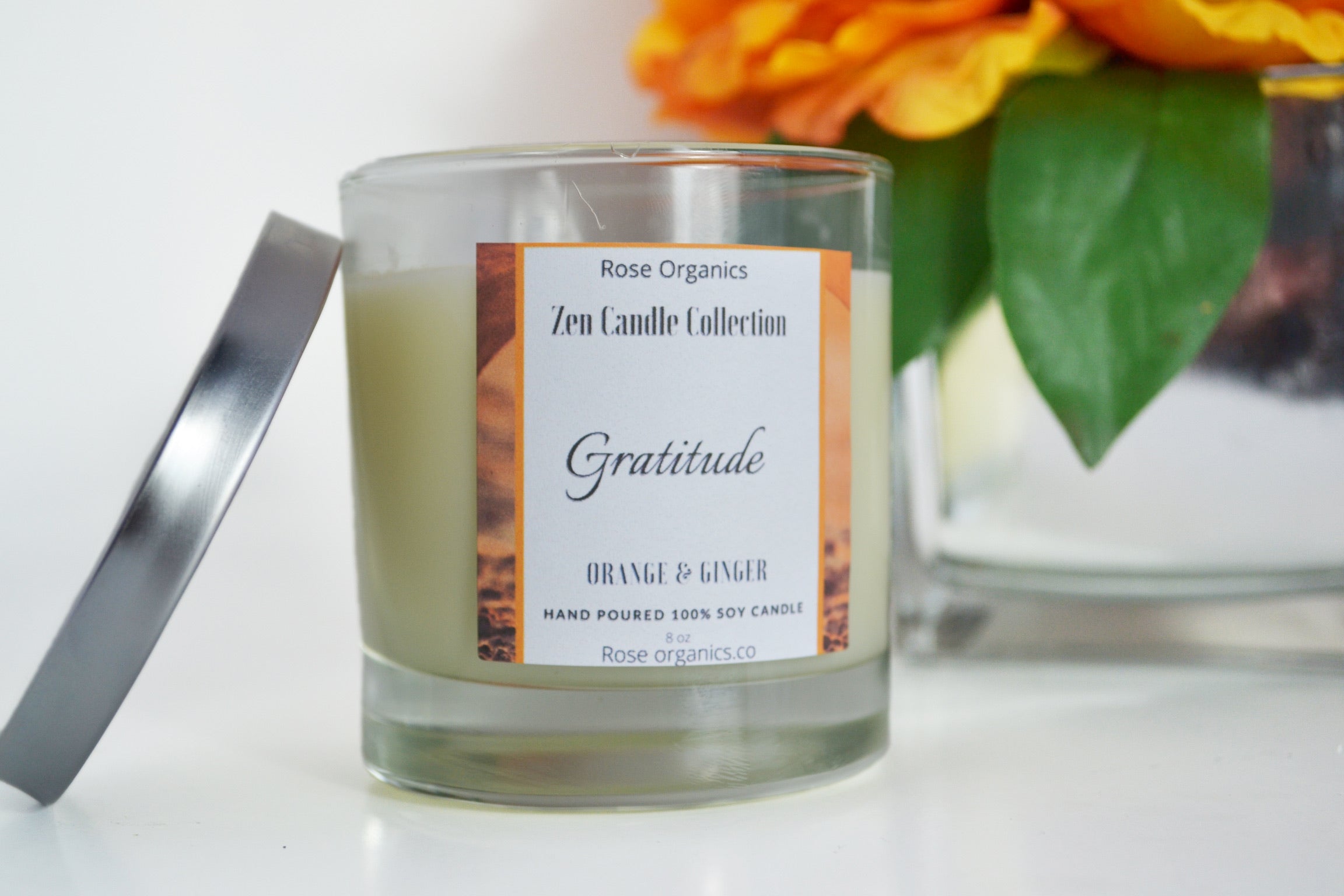 Gratitude Candle - Orange & Ginger